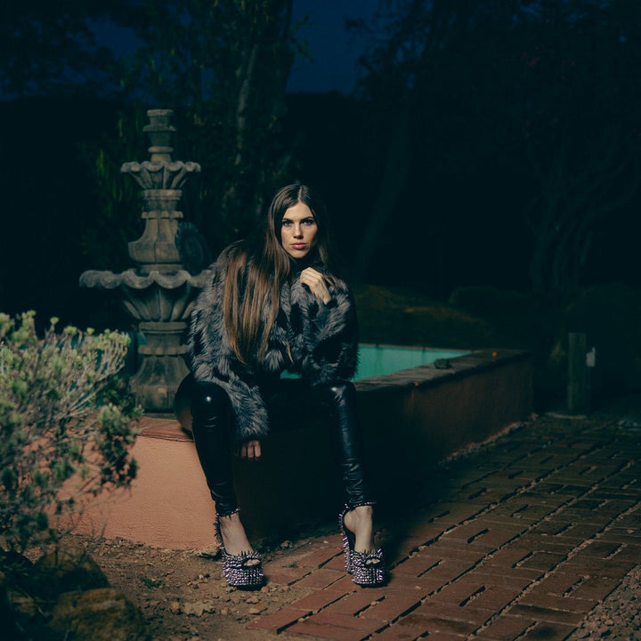 Arias Faux Fur Cropped Jacket - Outerwear - Fire Inside Me - 