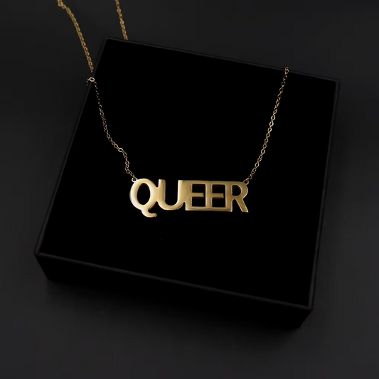 Queer Necklace –  18k Gold
