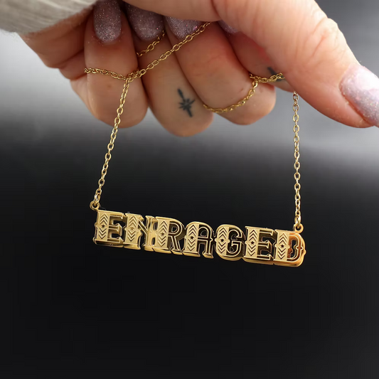 Enraged Necklace - 18k Gold