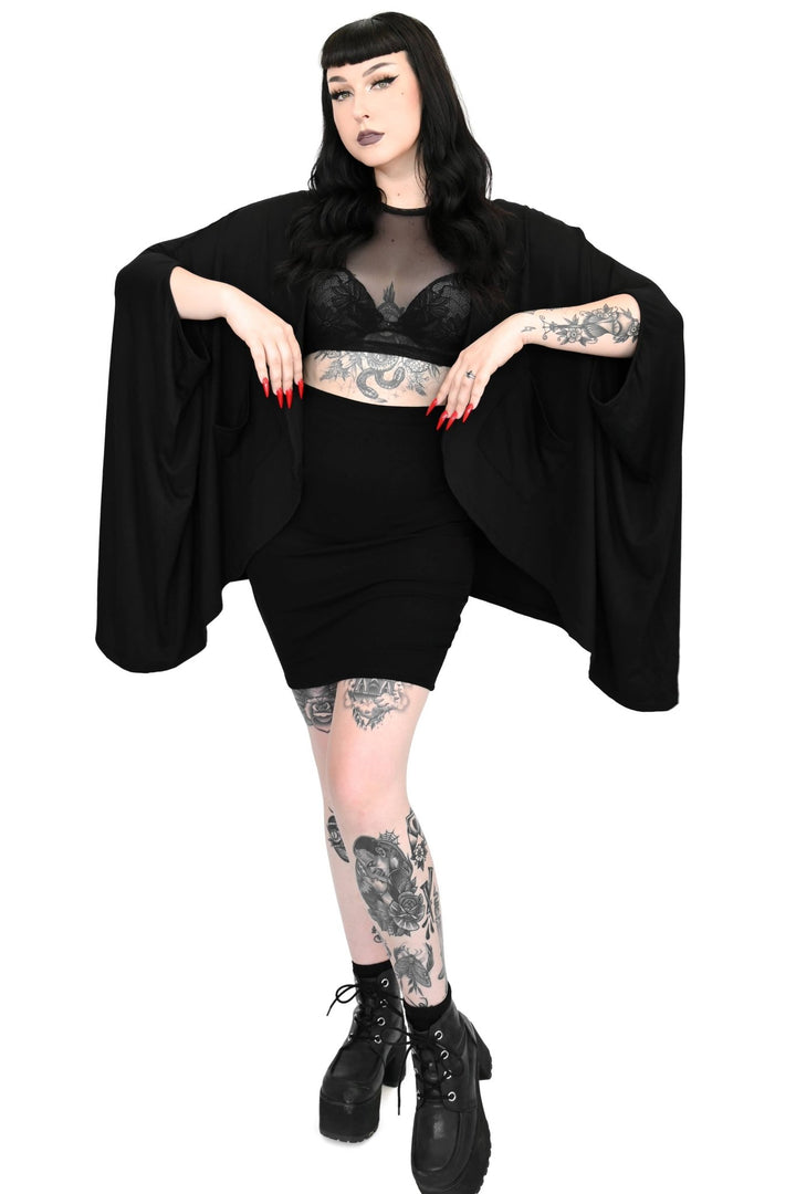 Batty Oversized Cardigan - Outerwear - Fire Inside Me - 