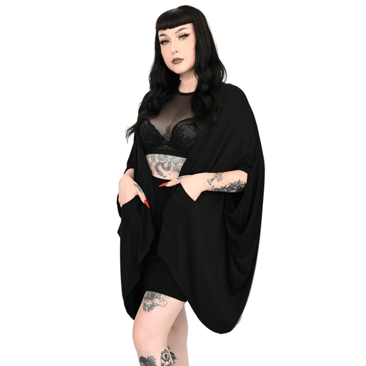 Batty Oversized Cardigan - Outerwear - Fire Inside Me - 