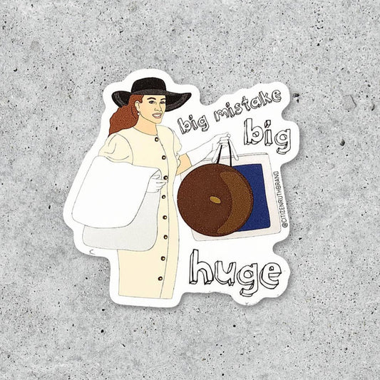 Big Mistake Vinyl Sticker - Fire Inside Me - 