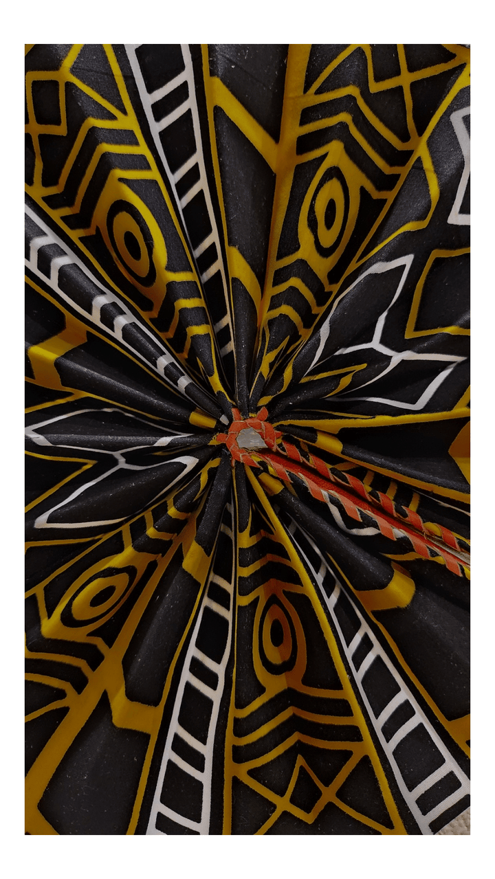 Black & Yellow Handheld Fan - Accessories - Fire Inside Me - 