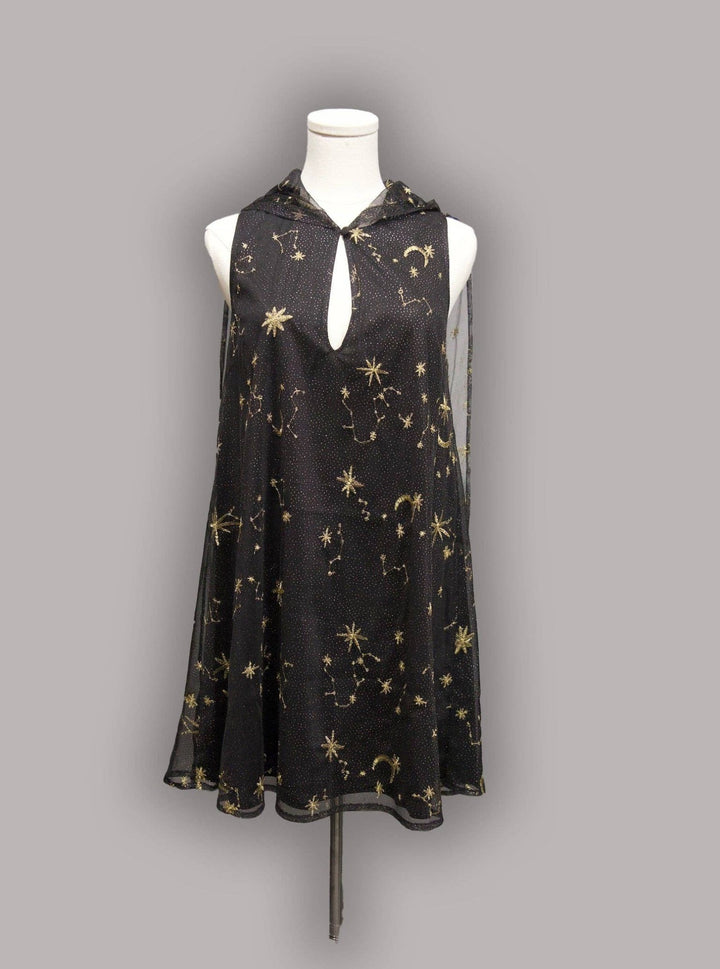 Celeste Hooded Mini Dress with Capelet - Dresses - Fire Inside Me - 