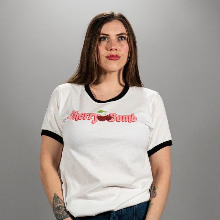 Cherry Bomb Grunge Tee - Fire Inside Me - 
