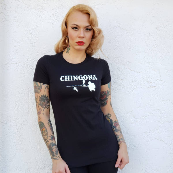Chingona Tee - T-Shirts - Fire Inside Me - 
