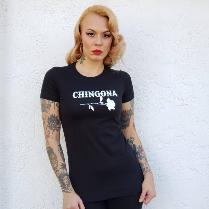 Chingona Tee - T-Shirts - Fire Inside Me - 
