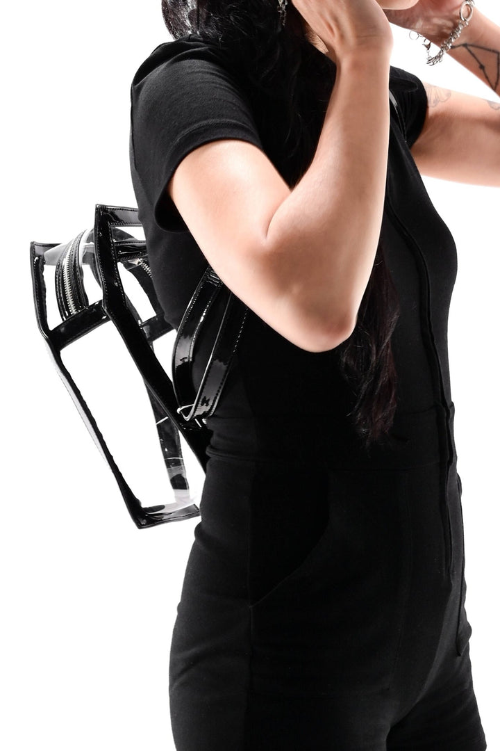 Clear Coffin Backpack - Accessories - Fire Inside Me - 