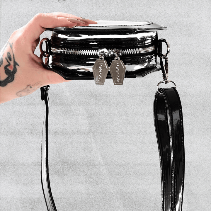 Coffin Crossbody Bag - Accessories - Fire Inside Me - 