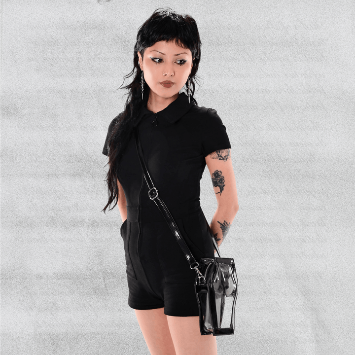Coffin Crossbody Bag - Accessories - Fire Inside Me - 