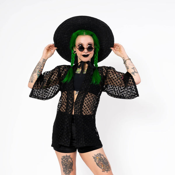 Crochet Caprice Vest - Tops - Fire Inside Me - 