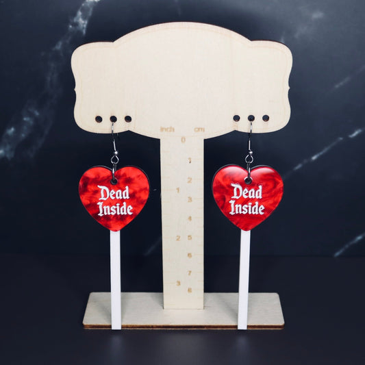Dead Inside Lollipop Earrings - Accessories - Fire Inside Me - 