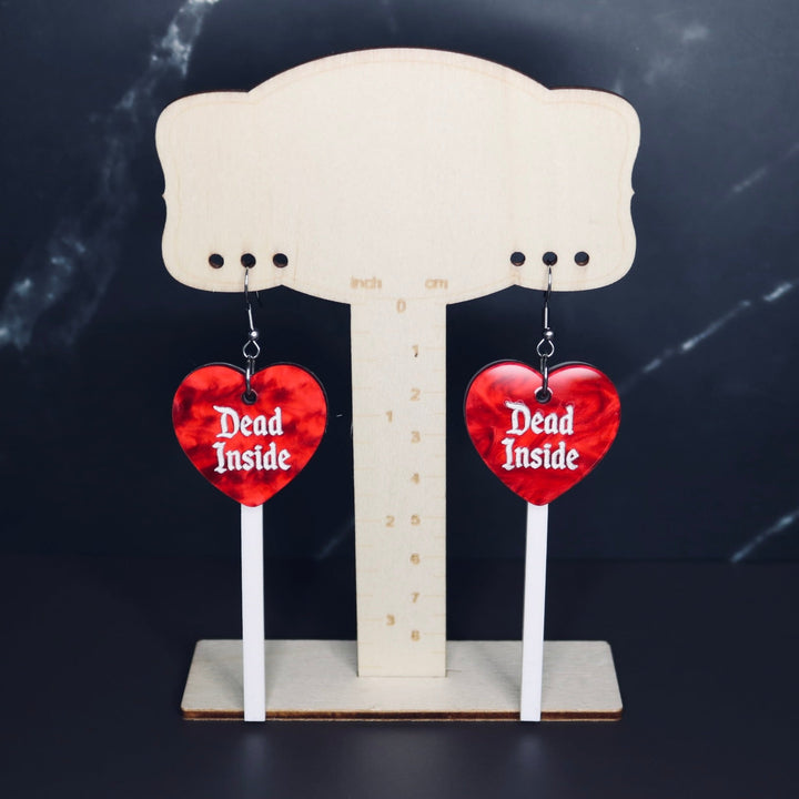 Dead Inside Lollipop Earrings - Accessories - Fire Inside Me - 