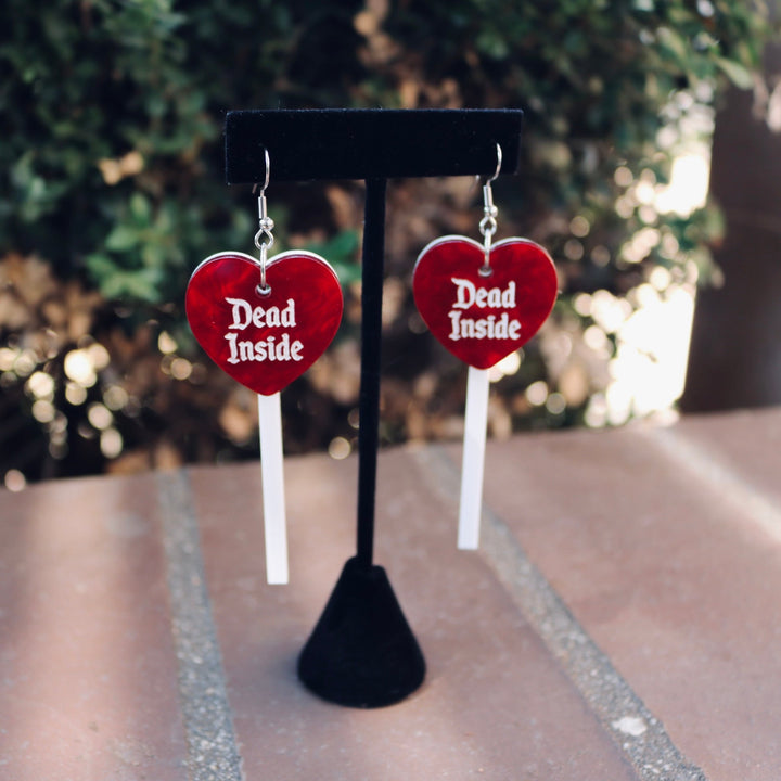 Dead Inside Lollipop Earrings - Accessories - Fire Inside Me - 