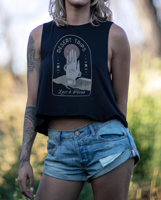 Desert Trips Crop Tank - Tops - Fire Inside Me - 