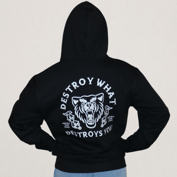 Destroy What Destroys You Hoodie - Fire Inside Me - 
