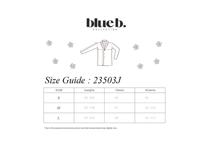 Embroidered Tunic Blazer - Outerwear - Fire Inside Me - 