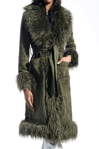 Gilda Olive Jacket - Outerwear - Fire Inside Me - 