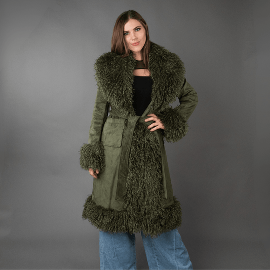 Gilda Olive Jacket - Outerwear - Fire Inside Me - 