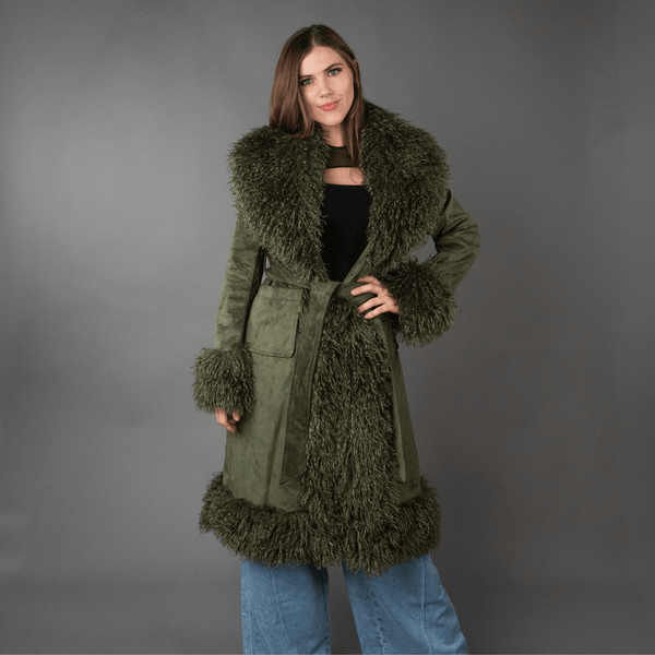 Gilda Olive Jacket - Outerwear - Fire Inside Me - 