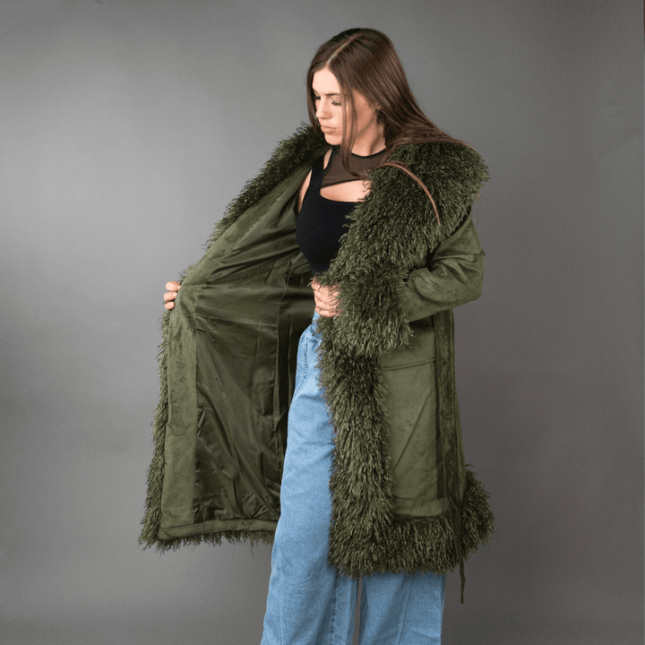 Gilda Olive Jacket - Outerwear - Fire Inside Me - 