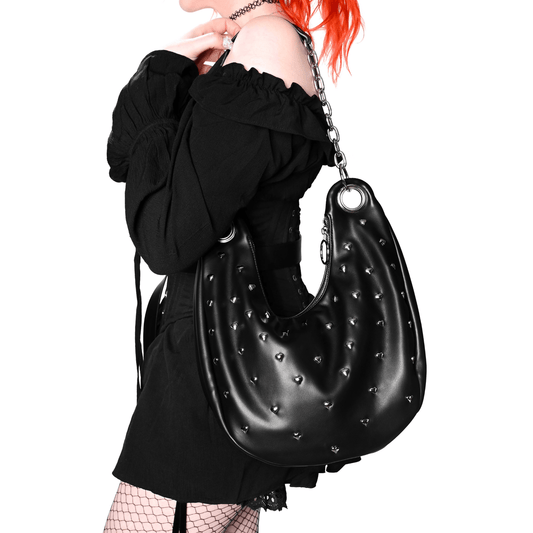 Heart Studded Bag - Accessories - Fire Inside Me - 