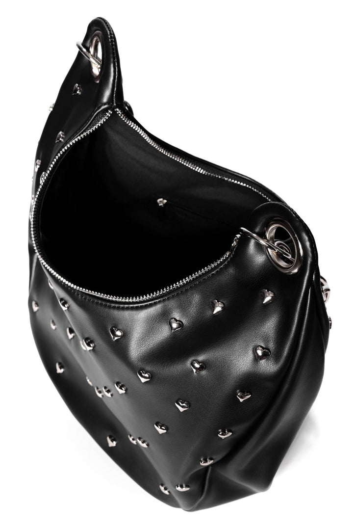 Heart Studded Bag - Accessories - Fire Inside Me - 