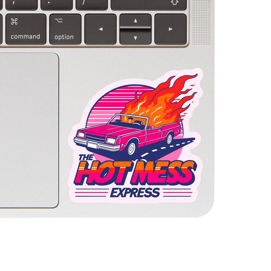 Hot Mess Express Vinyl Sticker - Fire Inside Me - 