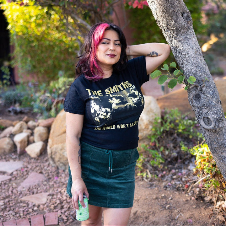 Hunter Green Corduroy Mini Skirt - Bottoms - Fire Inside Me - 