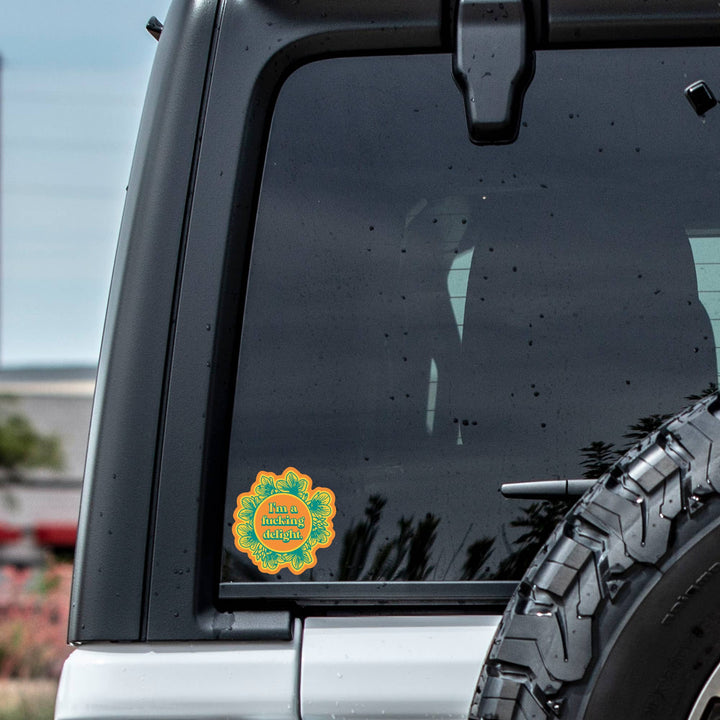 I'm a Fucking Delight Vinyl Sticker - Accessories - Fire Inside Me - 