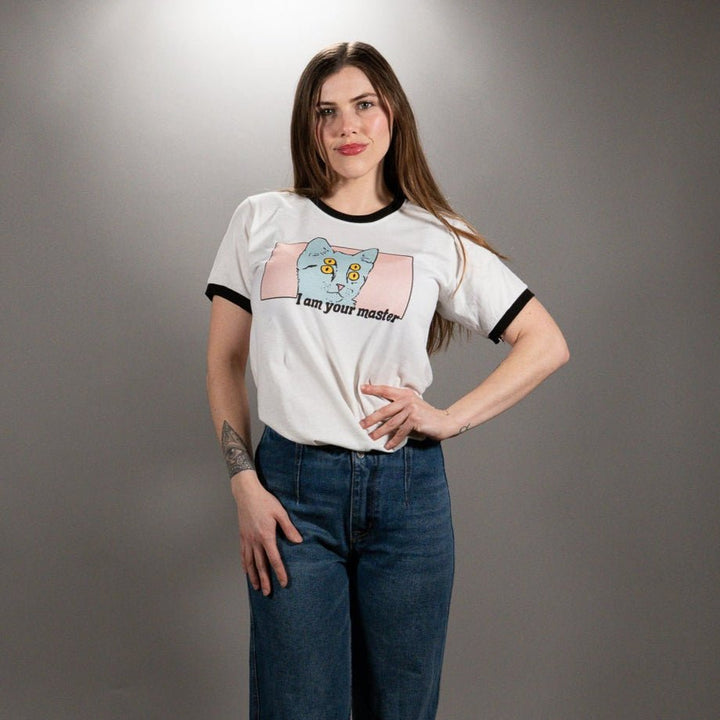 I'm Your Master Cat Tee - Fire Inside Me - 