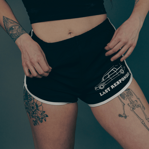 Last Responder Retro Shorts - Bottoms - Fire Inside Me - 