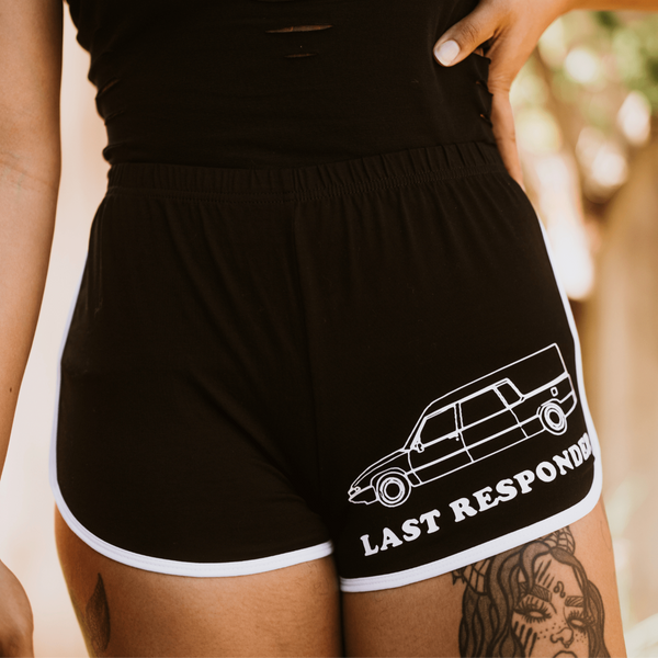 Last Responder Retro Shorts - Bottoms - Fire Inside Me - 