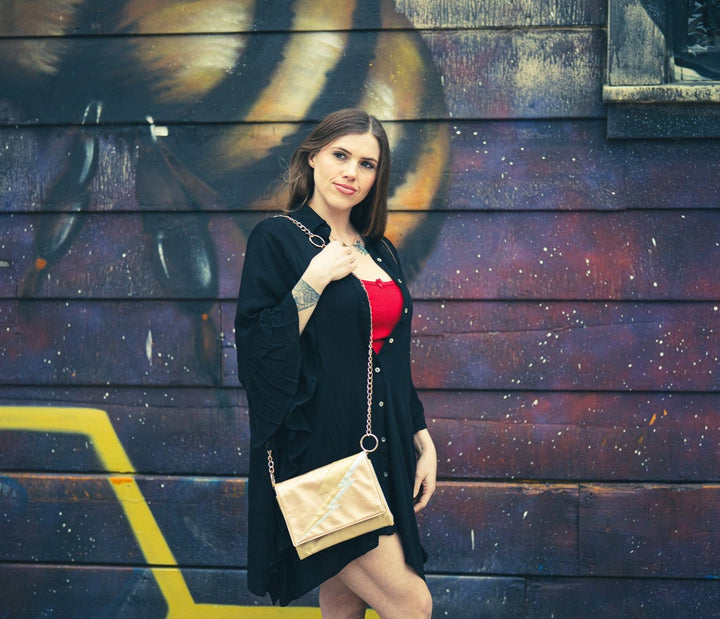 Lightning Bolt Romy Convertible Clutch in Opening Night - Accessories - Fire Inside Me - 
