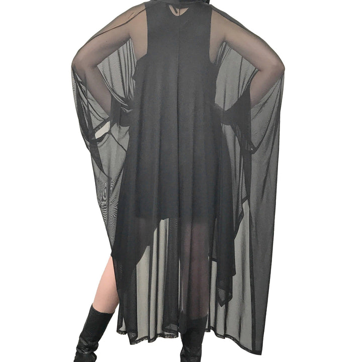 Lilith Mesh Oversized Cloak - Outerwear - Fire Inside Me - 