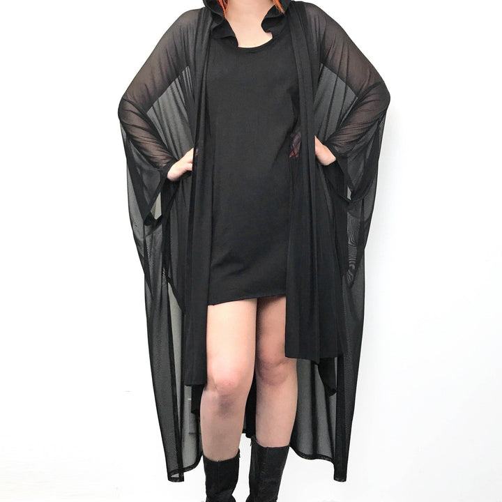 Lilith Mesh Oversized Cloak - Outerwear - Fire Inside Me - 