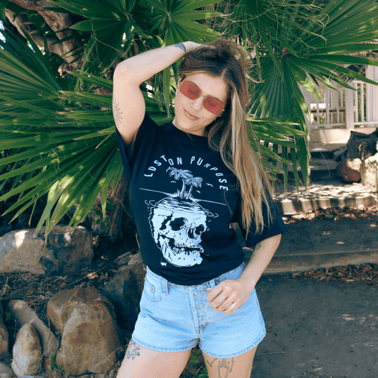 Lost on Purpose (Unisex) Tee - T-Shirts - Fire Inside Me -