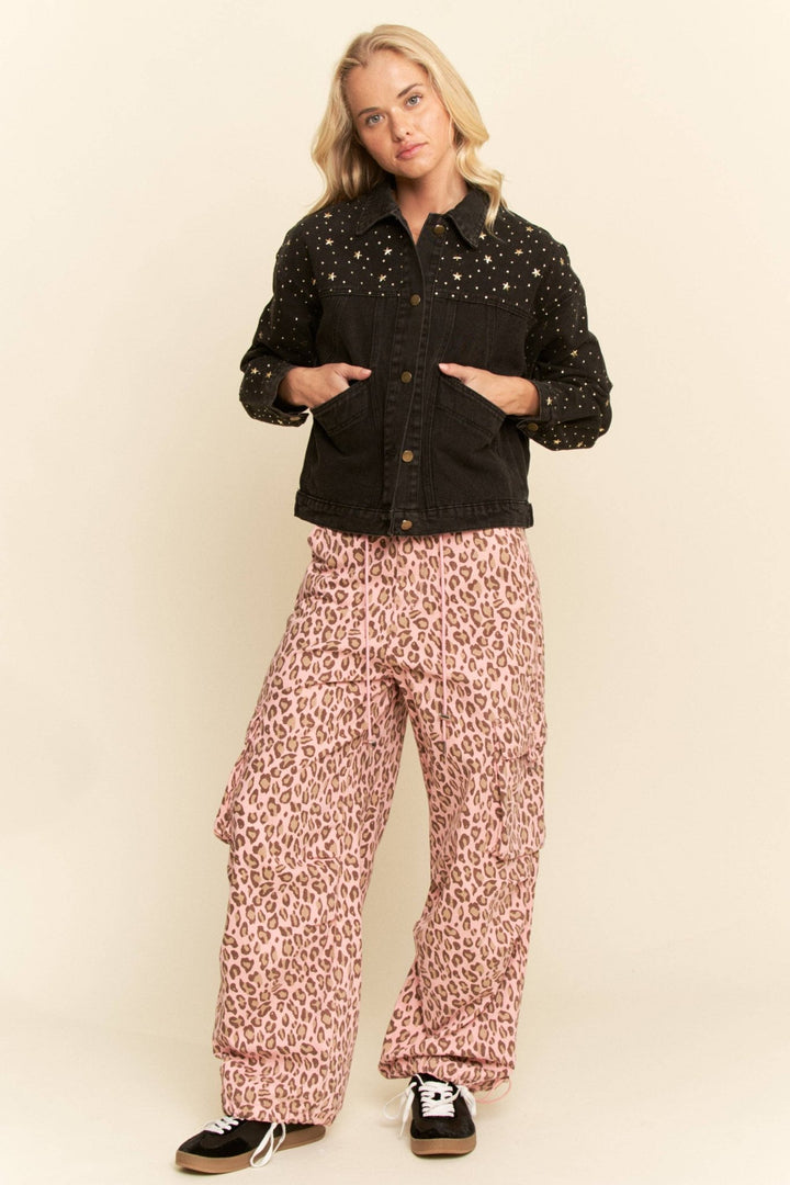 Lucky Stars Denim Jacket - Outerwear - Fire Inside Me - 