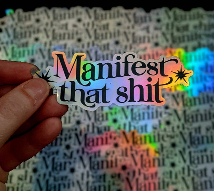 Manifest That Shit Vinyl Sticker - Fire Inside Me - 
