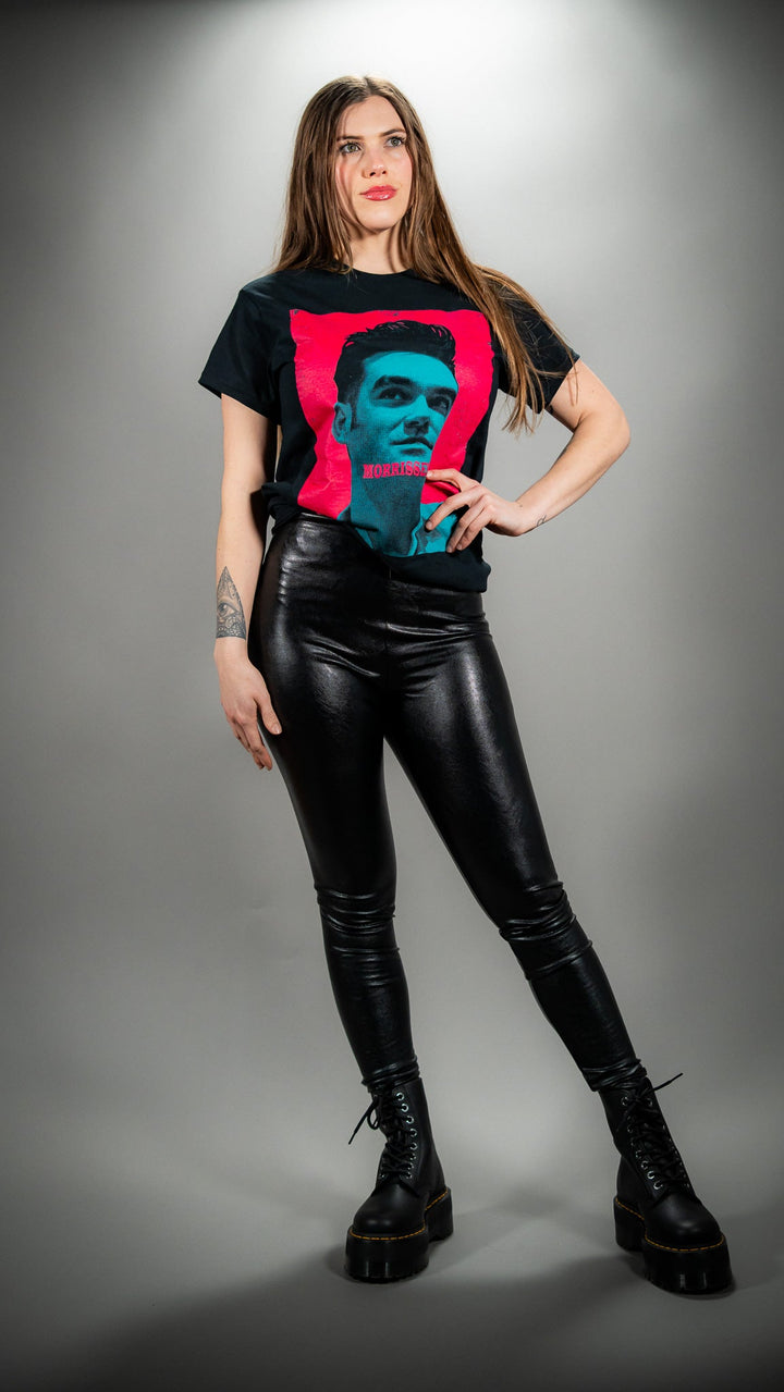 Morrissey Latin Red Tee - Fire Inside Me - 