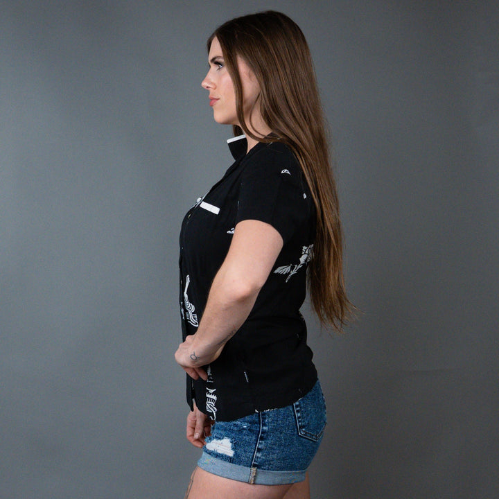 Pasta La Vista Button Up Shirt - Tops - Fire Inside Me - 