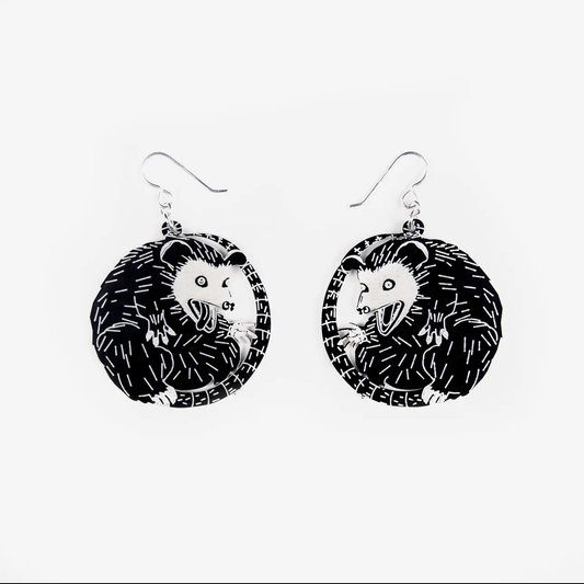 Possum Earrings - Accessories - Fire Inside Me - 