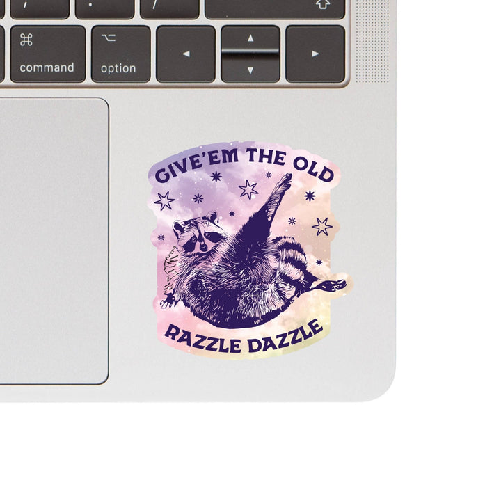 Razzle Dazzle Vinyl Sticker - Fire Inside Me - 
