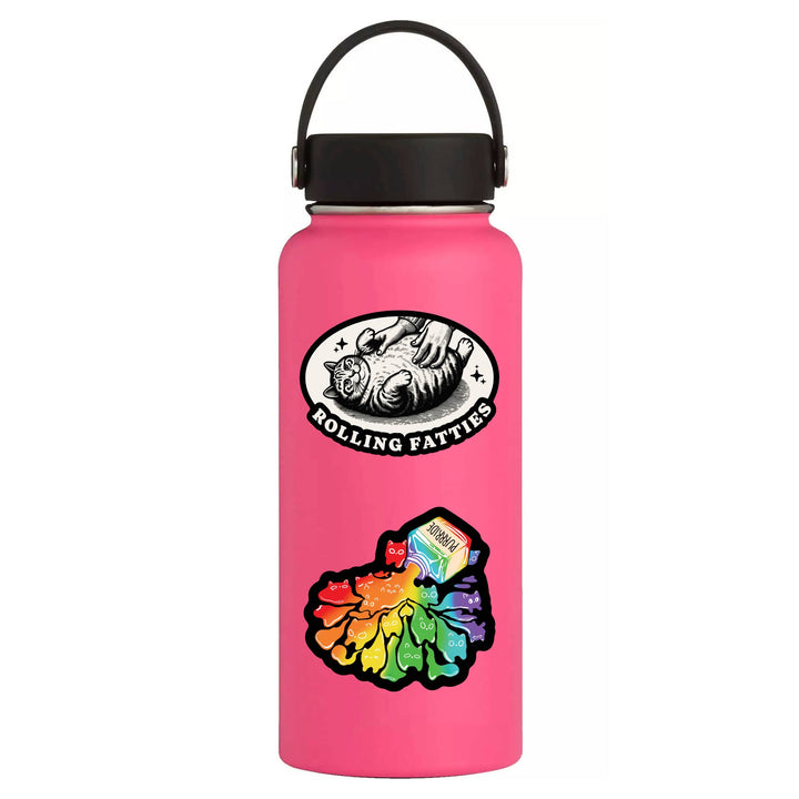 Rolling Fatties Vinyl Sticker - Fire Inside Me - 