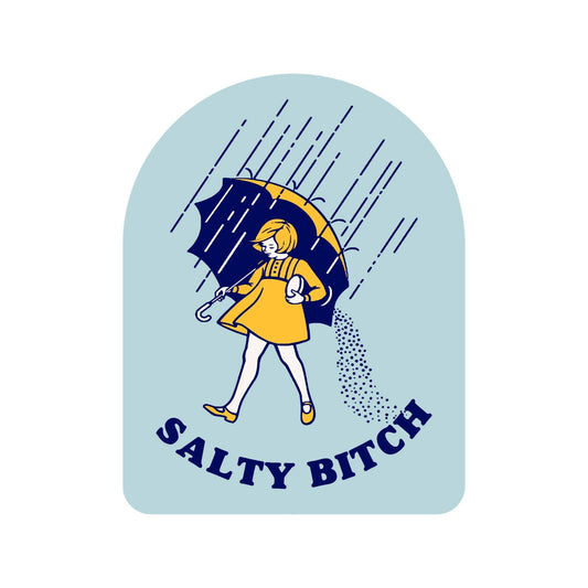 Salty Bitch Vinyl Sticker - Fire Inside Me - 