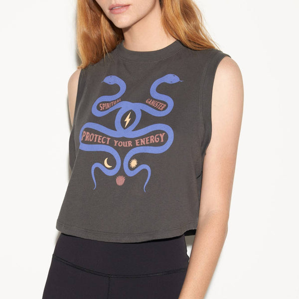 Serpent Crawford Crop Tank - Tops - Fire Inside Me - 