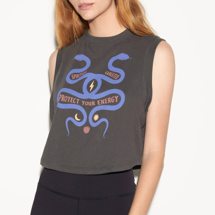 Serpent Crawford Crop Tank - Tops - Fire Inside Me - 