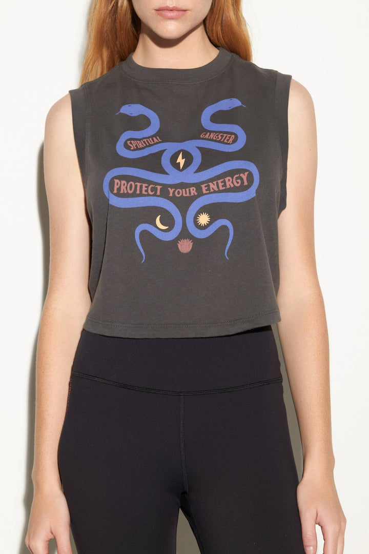 Serpent Crawford Crop Tank - Tops - Fire Inside Me - 