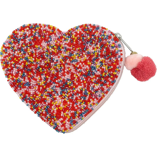 Sprinkles Heart Coin Pouch - Accessories - Fire Inside Me - 