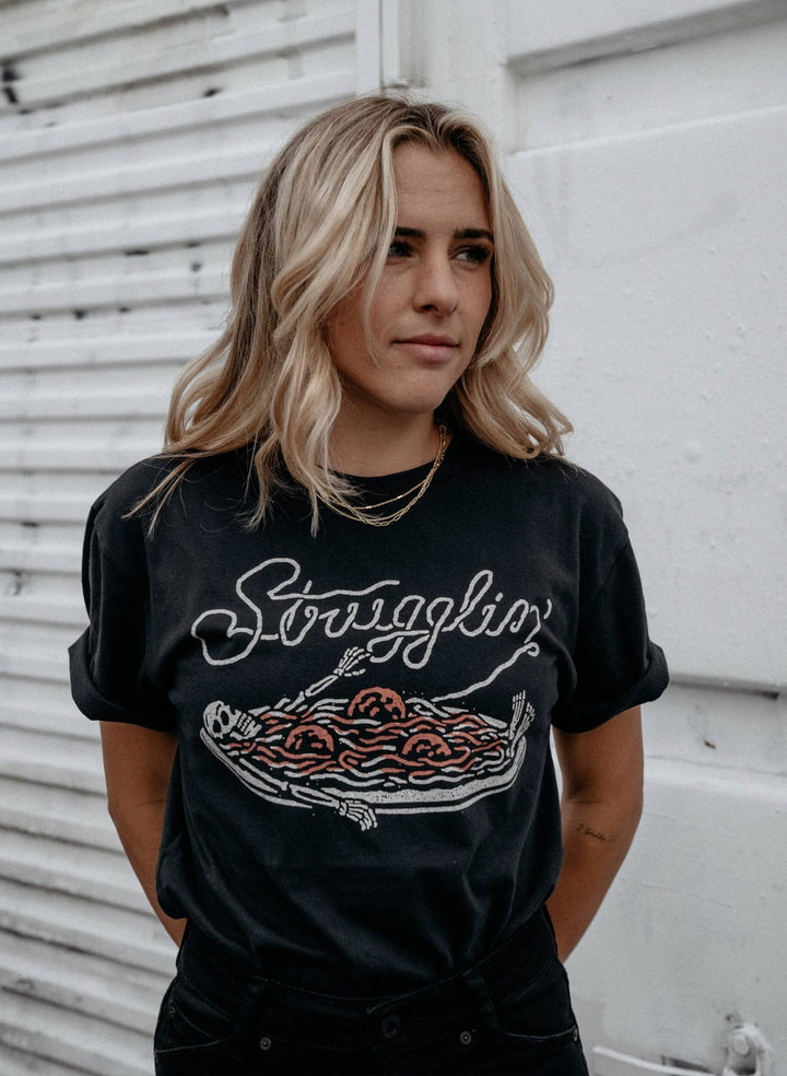 Strugglin Tee - T-Shirts - Fire Inside Me - 